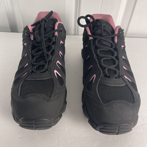 Thorogood Women’s Black Crosstrex Safety Toe Work Hiking Outdoor Boots Sz 9 EUC - Picture 2 of 8